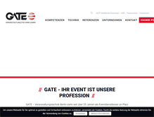 Tablet Screenshot of gate-av.de